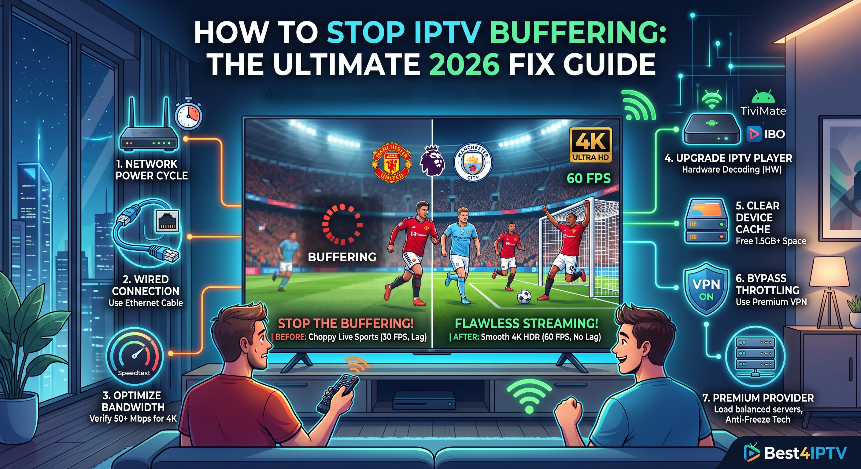 How to Stop IPTV Buffering: The Ultimate Guide